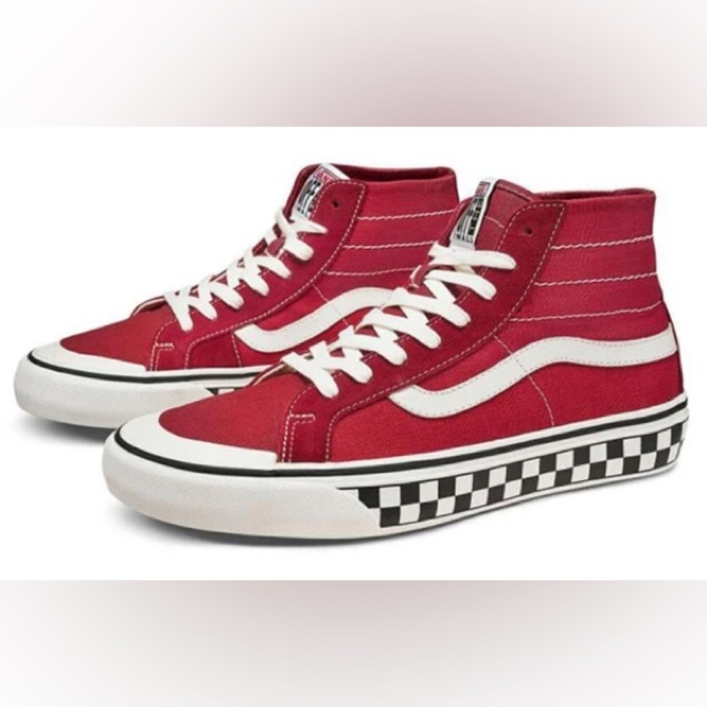 Vans SK8-Hi 138 Decon SF Red/Marshmallow Unisex Size Mens 9 Womens 10.5 M US